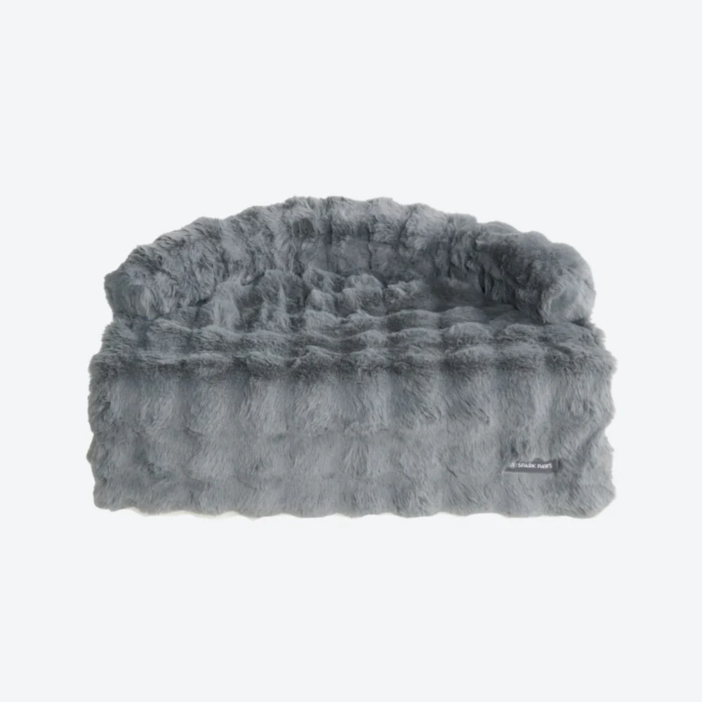 Calming Fluffy Couch Cover Dog Beds - Image 8