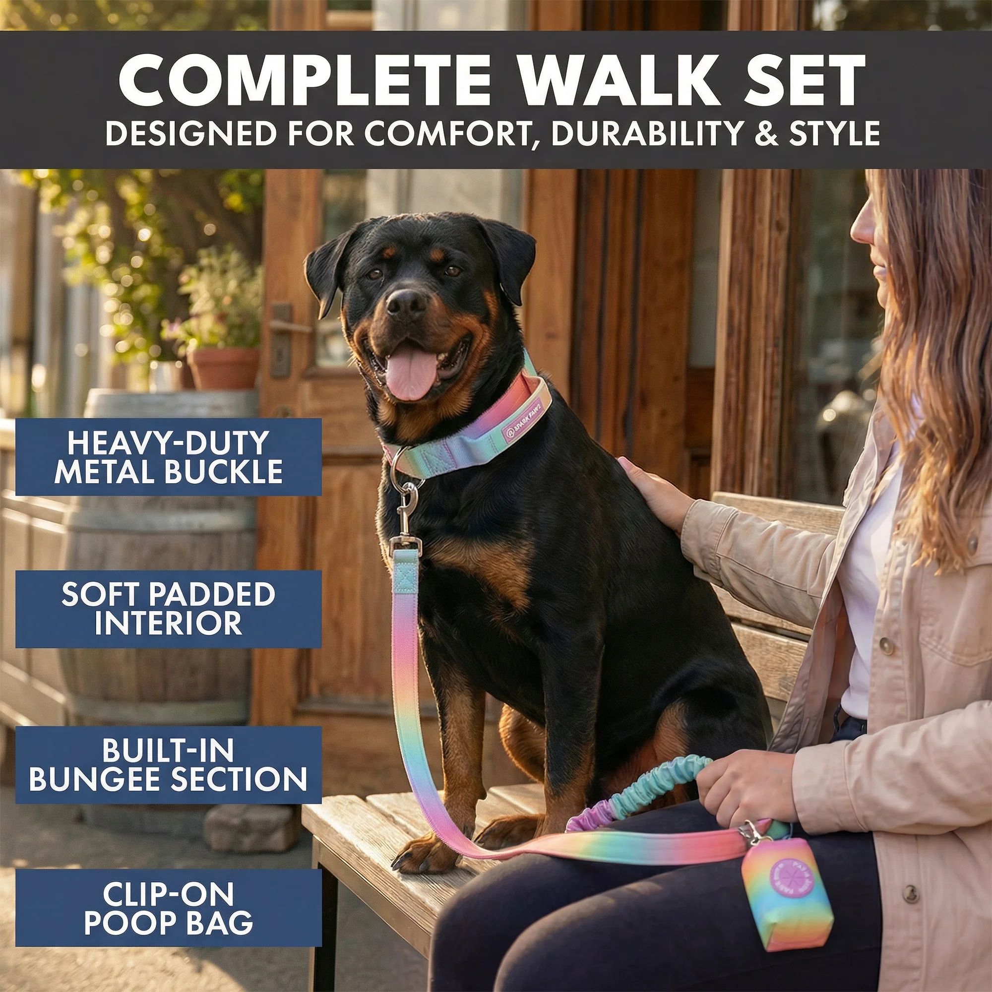 Comfort Control Collar and Multipurpose Leash Sets - Image 4