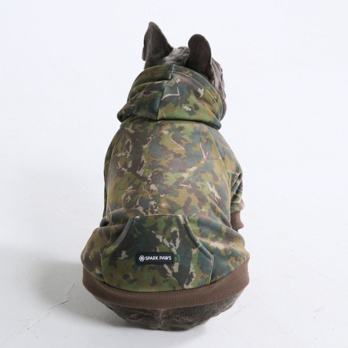 Concrete Wood Dog Hoodies - Image 3