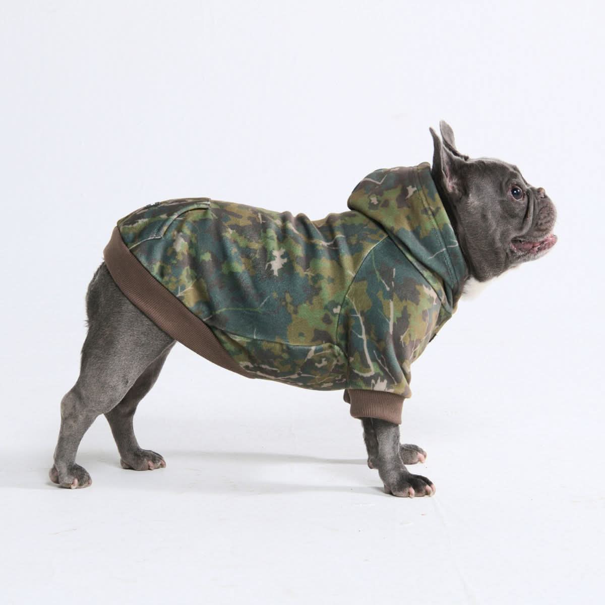 Concrete Wood Dog Hoodies - Image 4