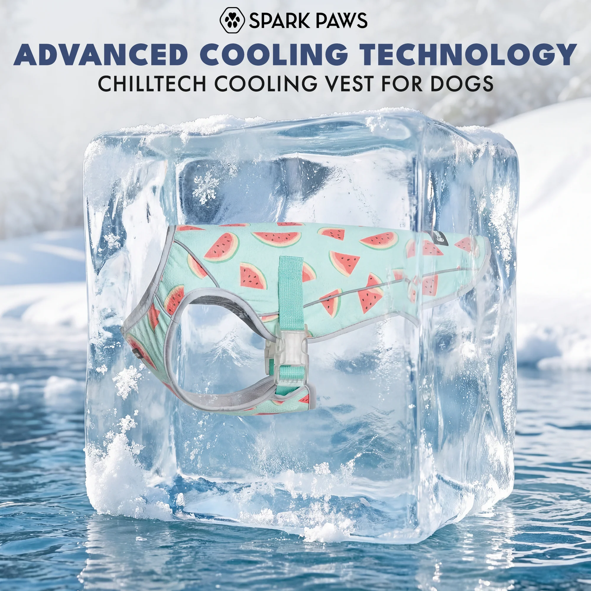 Chilltech™ Dog Cooling Vest 2 Pack - Image 32