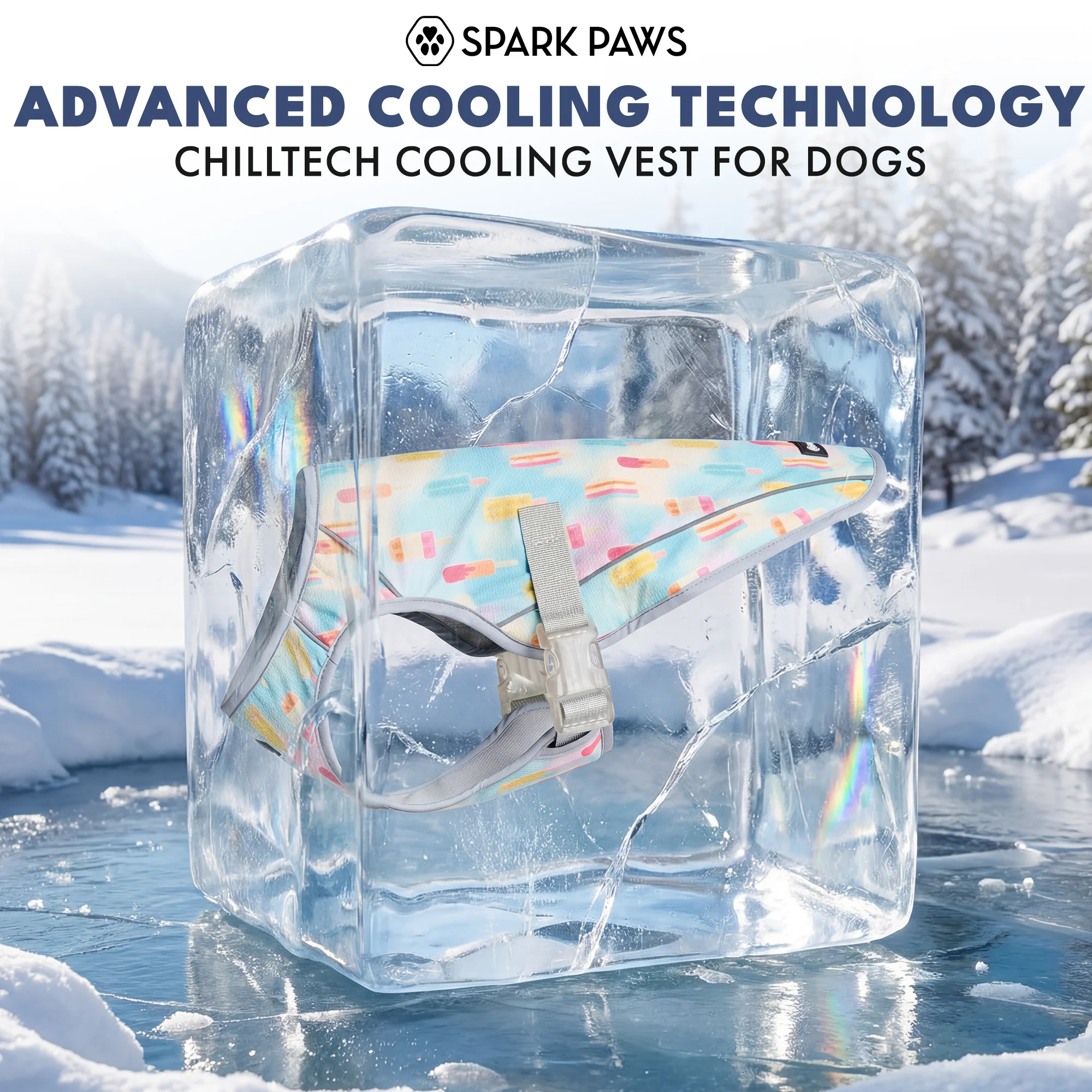 Chilltech™ Dog Cooling Vest 2 Pack - Image 16