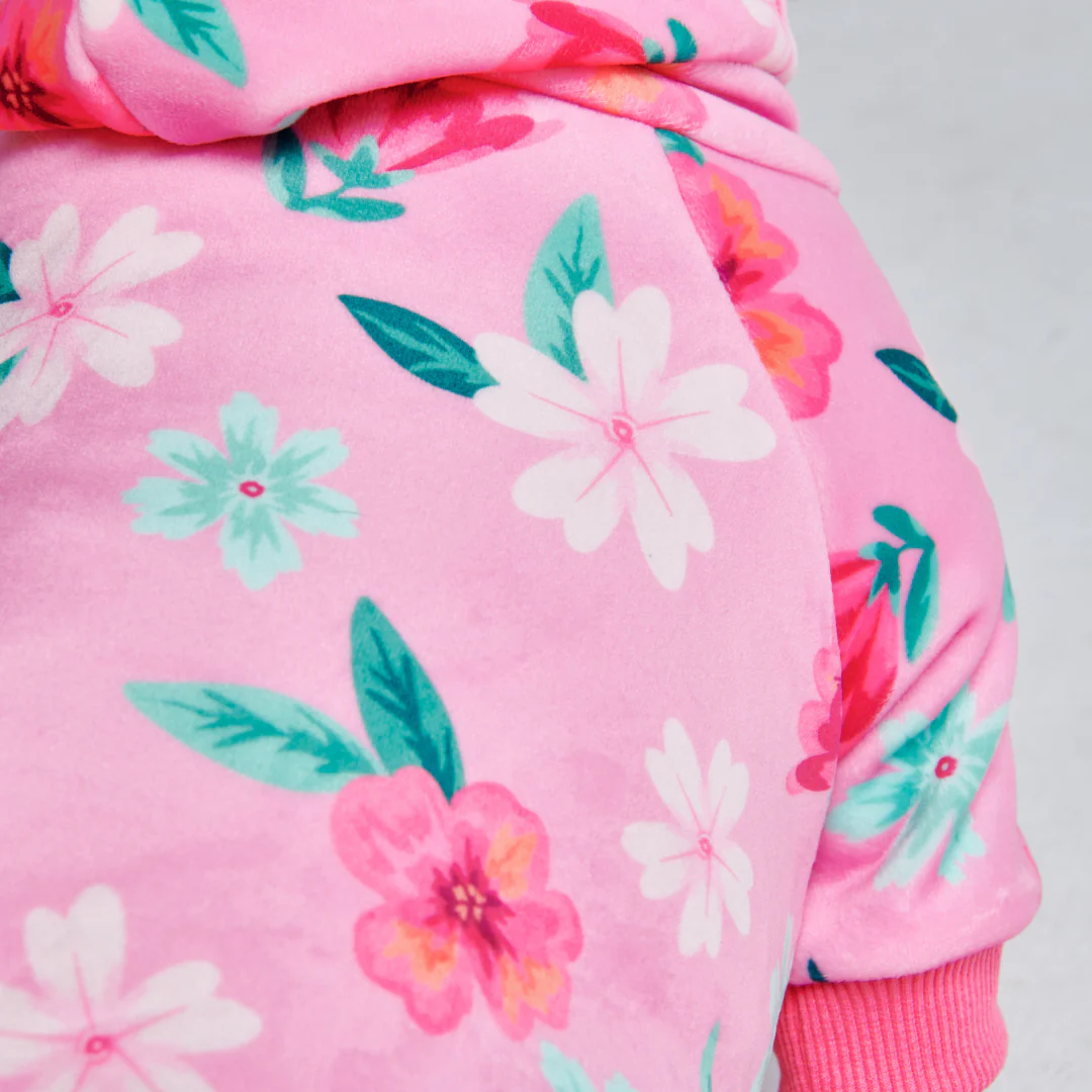 Blossom Dog Hoodie - Pink - Image 10