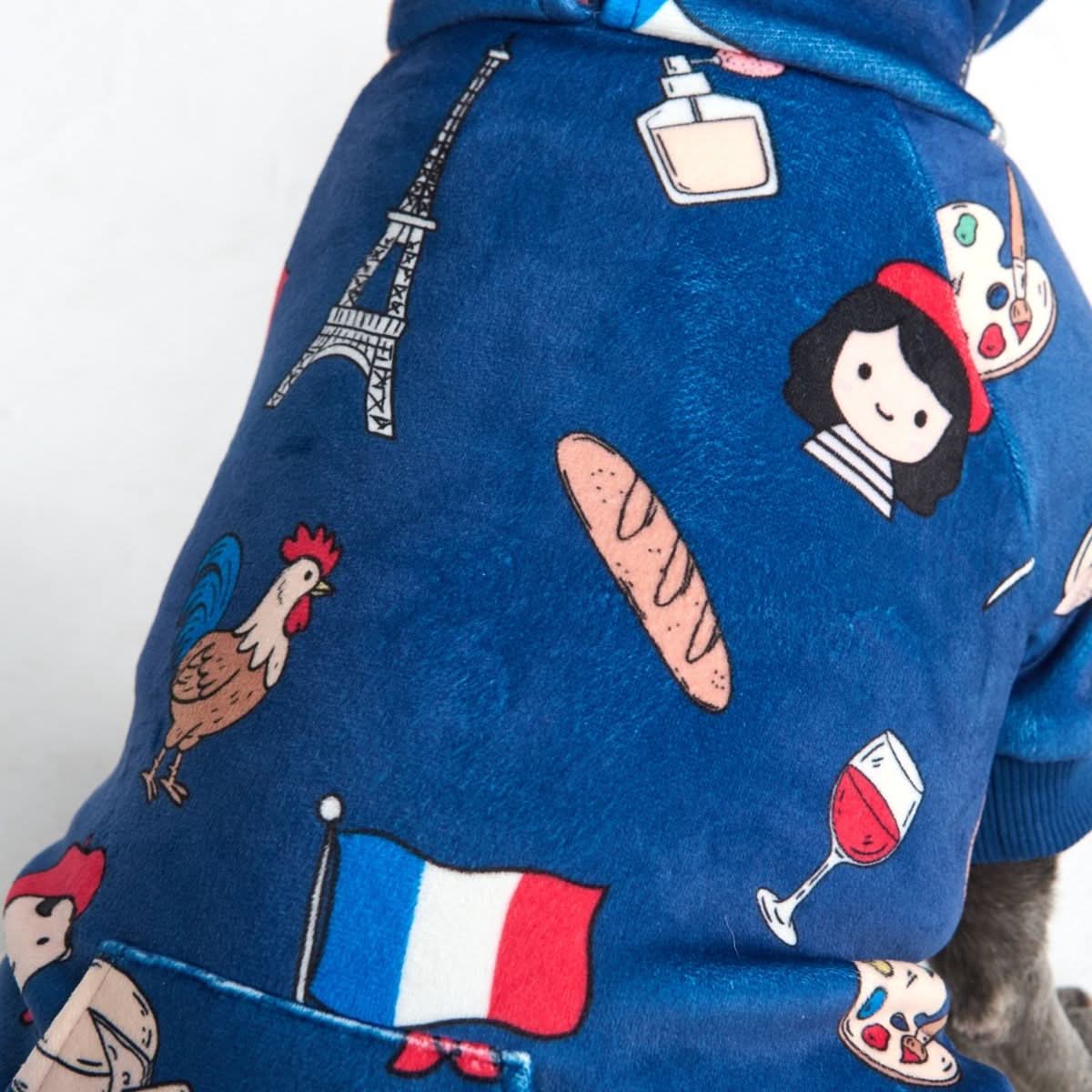 Around the World Dog Hoodies - Image 81