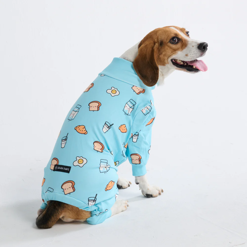 Dog Pajama - Breakfast Blue - Image 4