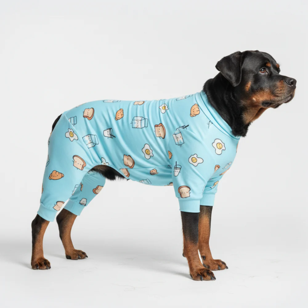 Dog Pajama - Breakfast Blue - Image 6