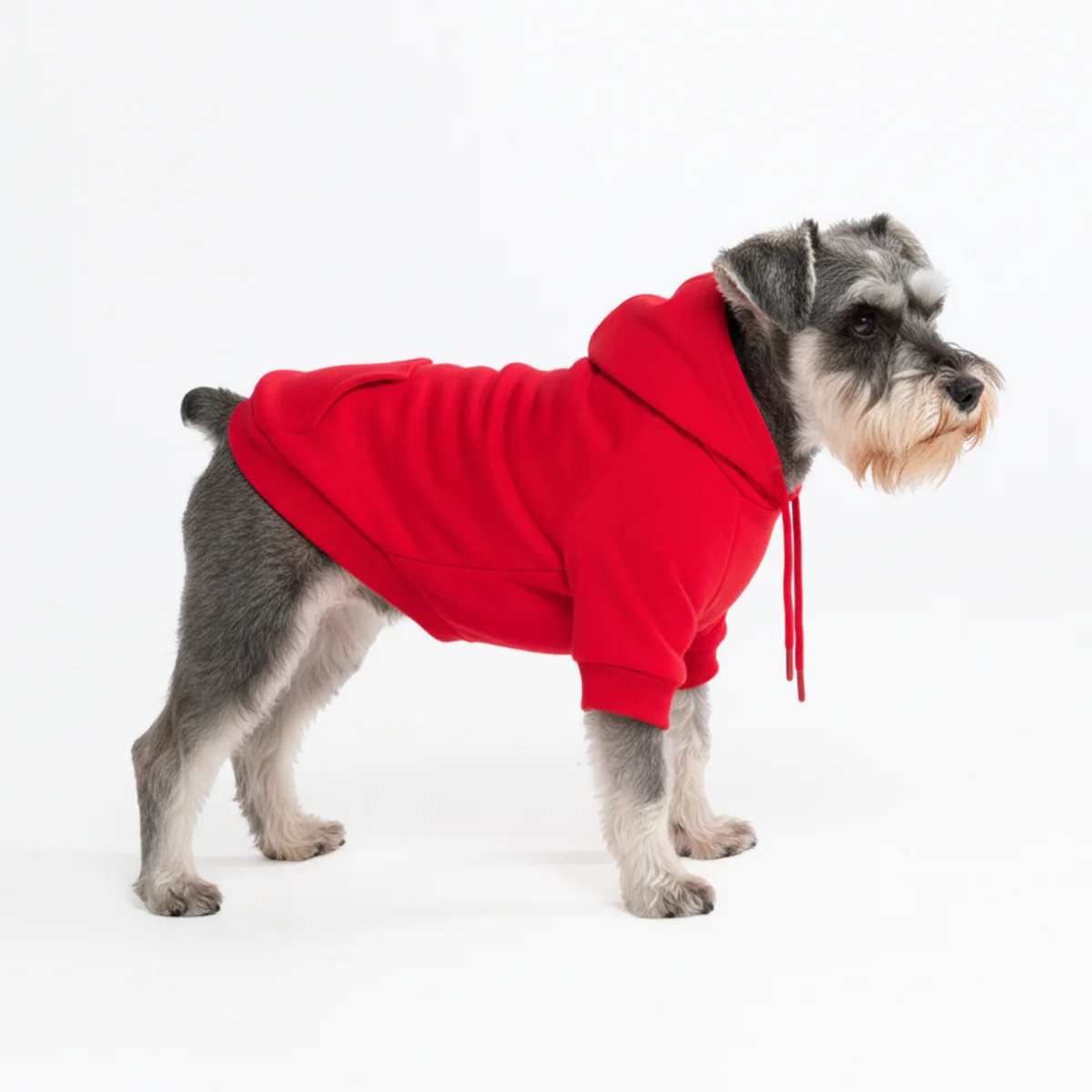 Essential Dog Hoodie - Crimson Red - Image 2