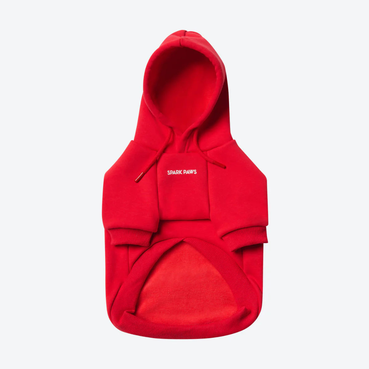 Essential Dog Hoodie - Crimson Red - Image 7