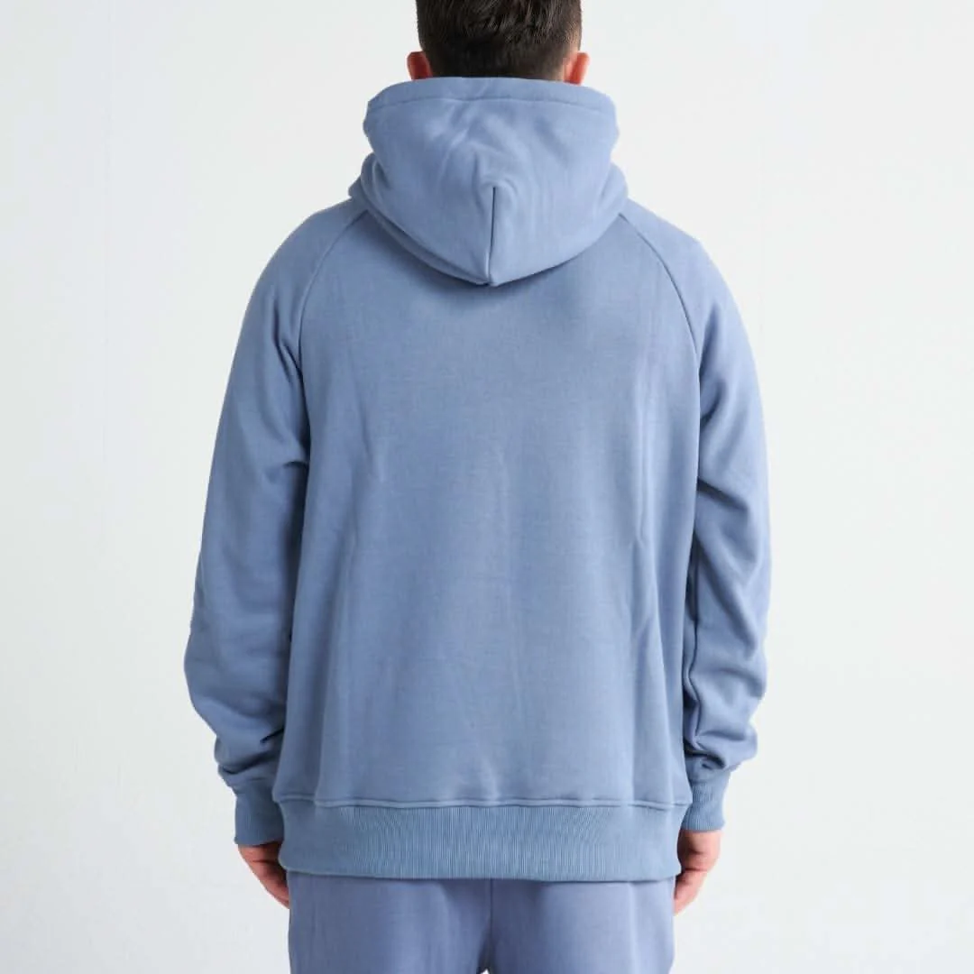 Essential Human Hoodie - Slate Blue - Image 3