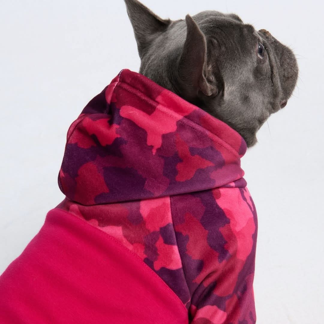 Fuchsia Camo Human Hoodie - Image 8