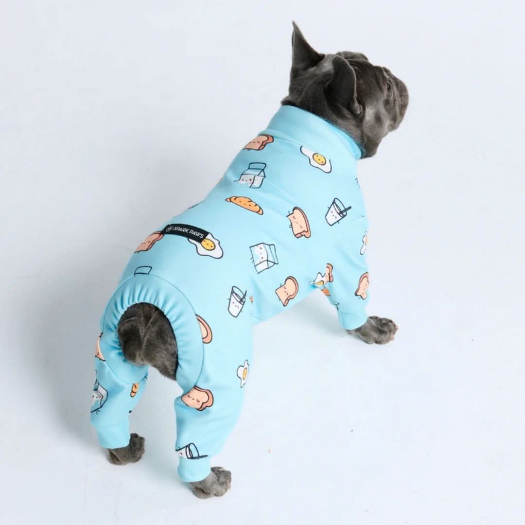 Human Pajama Top - Breakfast Blue - Image 5