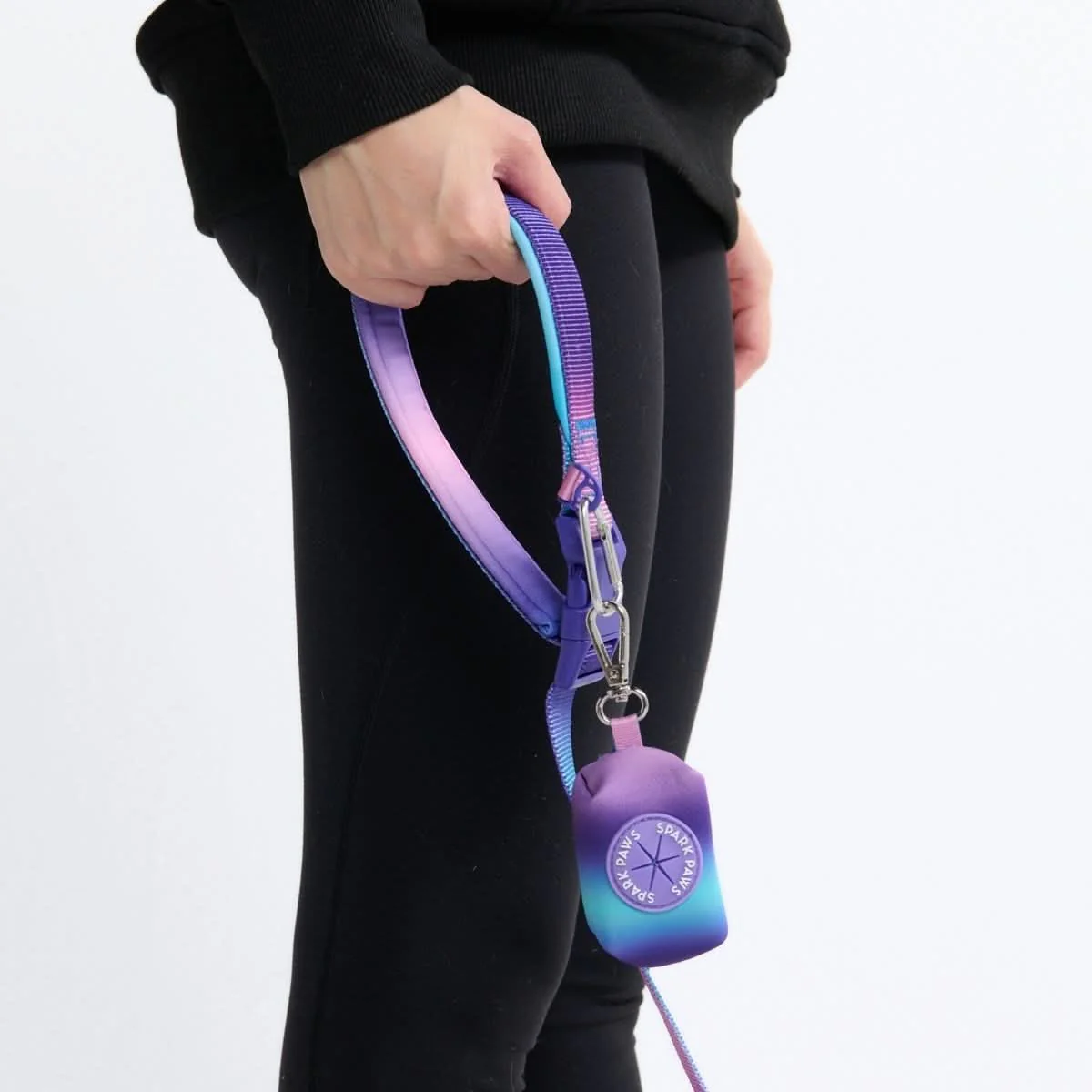 Multipurpose Seatbelt Handsfree Leash & Poop Bag Holder Set - 90s Retro - Image 7