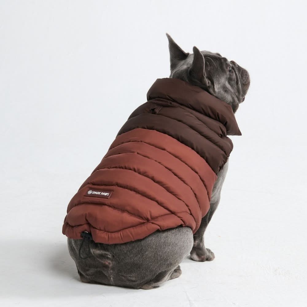PuffShield Winter Jacket - Brown - Image 2