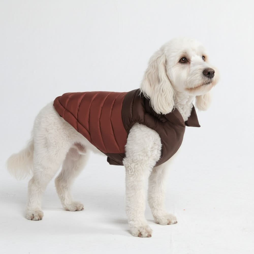 PuffShield Winter Jacket - Brown - Image 4