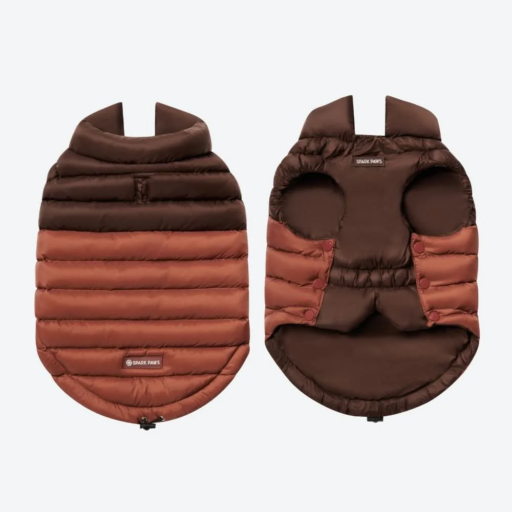 PuffShield Winter Jacket - Brown - Image 6
