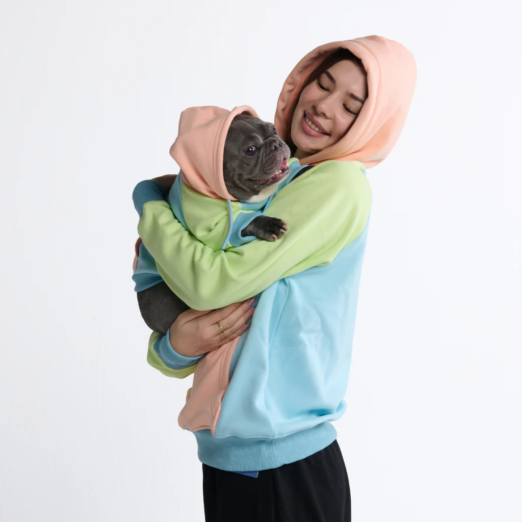Color Block Dog Hoodies - Image 85