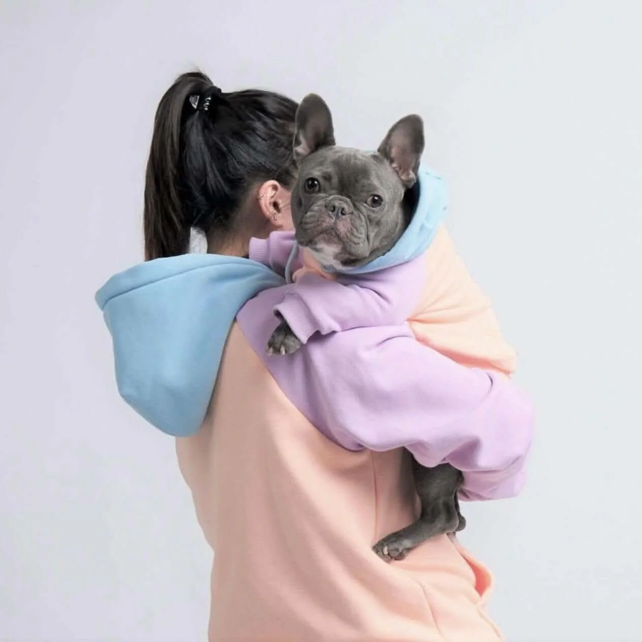 Color Block Human Hoodies - Image 21