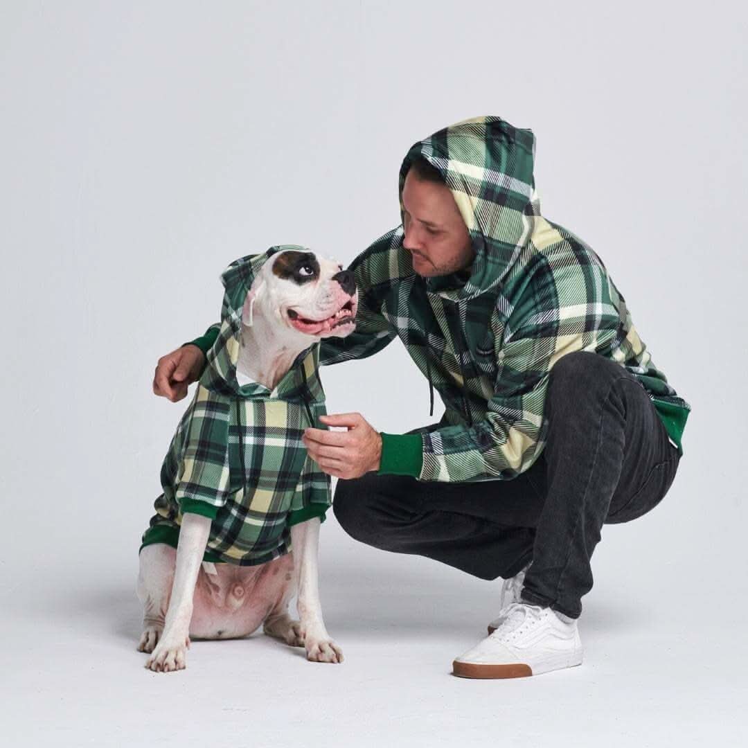 Plaid Human Hoodies - Image 4
