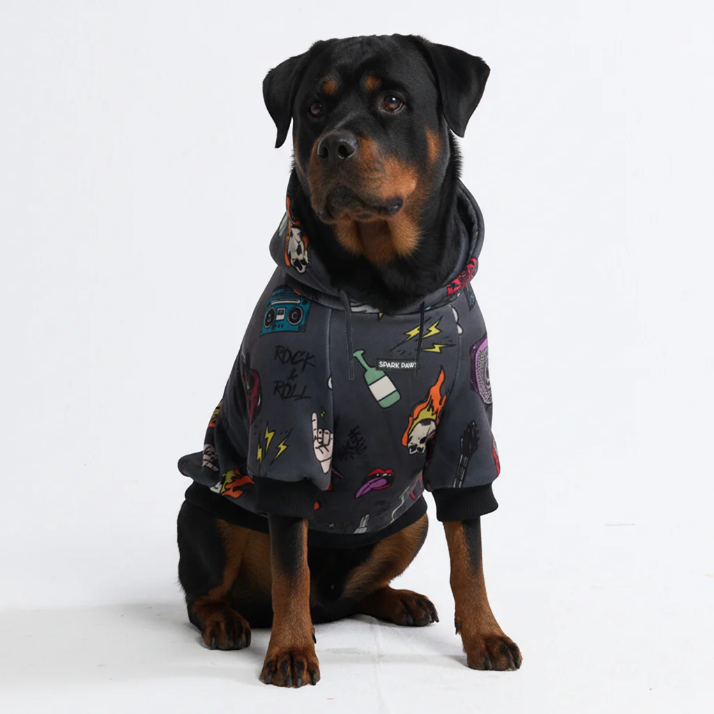 Rock and Roll Dog Hoodie - Image 7