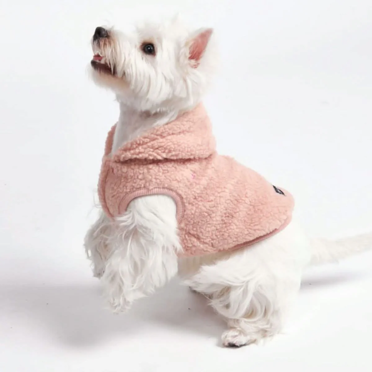 Teddy Sherpa Jacket - Pink - Image 7