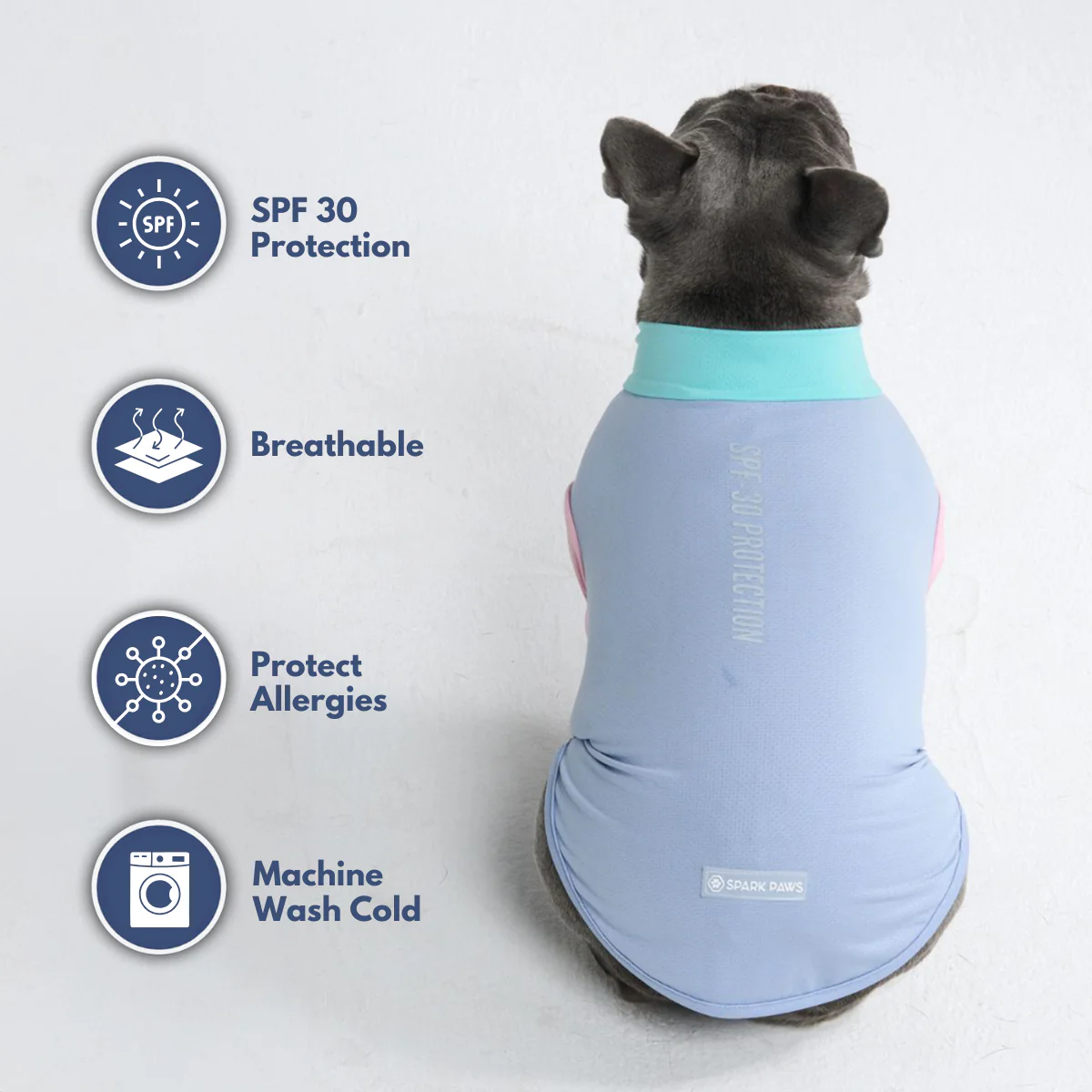 Sunblock Dog T-Shirt - Color Block - Image 23